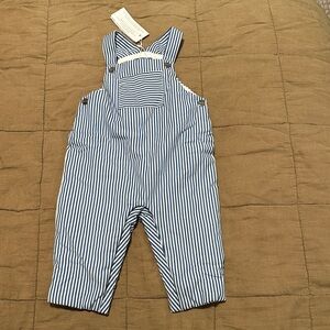 Jacadi Blue Striped Kids Overalls